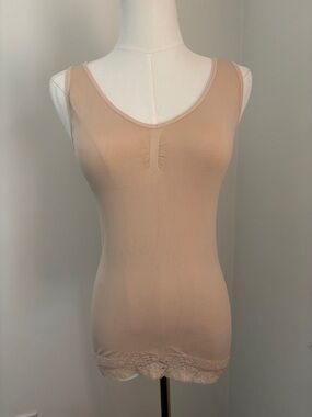 ABS Allen Schwartz Nude Beige Shaping Camisole